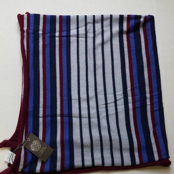 Vince Camuto Women's Stripe Knit Scarf/Bandana NWT - Picture 2 of 6